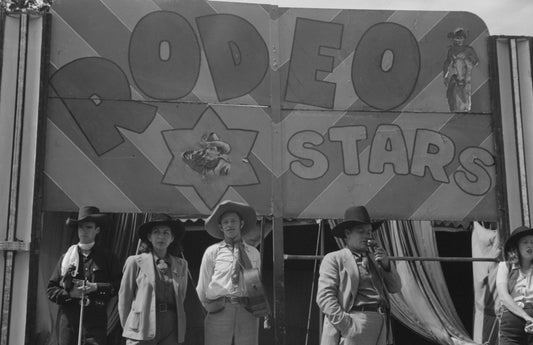 1941 Rodeo Show At Fair Rutland Vermont Old Vintage 300 Piece Jigsaw Puzzle