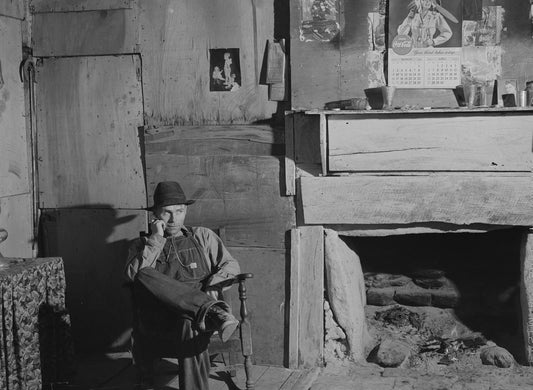 1941 Tenant Farmer In Heard County Georgia Old Retro Vintage Photo