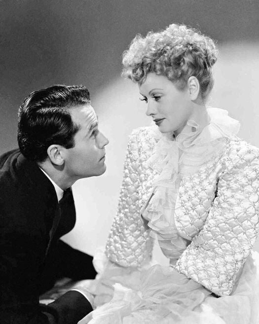 1942 Actors Henry Fonda And Lucille Ball Photo The Big Street Print Poster