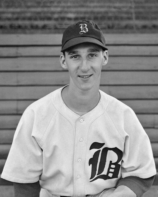 1942 Boston Braves Warren Spahn Glossy Magnet Baseball Rookie Print Rc 1