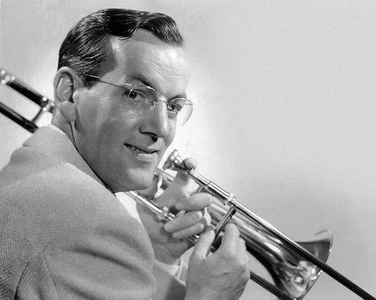 1942 Jazz Bandleader Glenn Miller Glossy Keychain Big Band Keychain Music Print 1