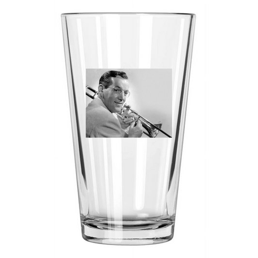 1942 Jazz Bandleader Glenn Miller Big Band Music 1 Pint Beer Drinking Glass