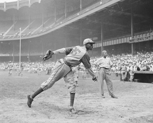 1942 Kansas City Monarchs Satchel Paige Magnet Negro League Print Hof 71