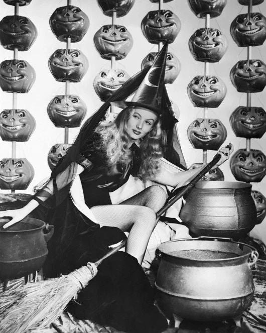 1942 Romance Film I Married A Witch Glossy Keychain Veronica Lake Keychain