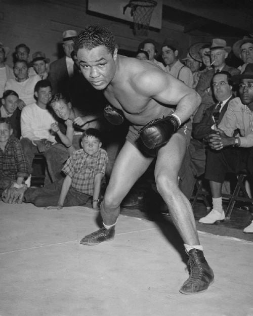 1942 Welterweight Champion Henry Armstrong Photo Training Poster Print