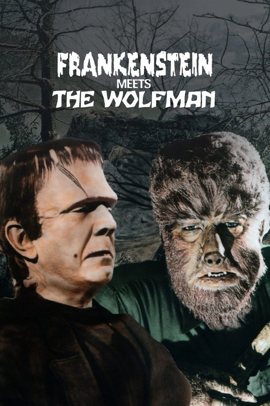 1943 Frankenstein Meets The Wolf Man Movie Magnet Bela Lugosi Lon Chaney
