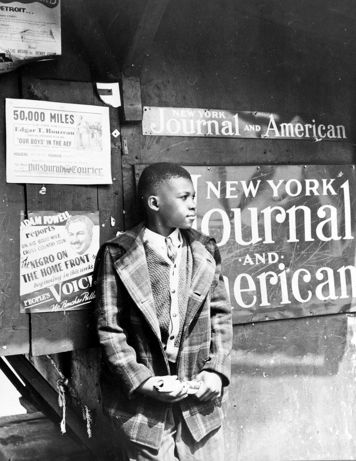 1943 Harlem Newsboy New York City Ny Vintage Old Keychain Reprint