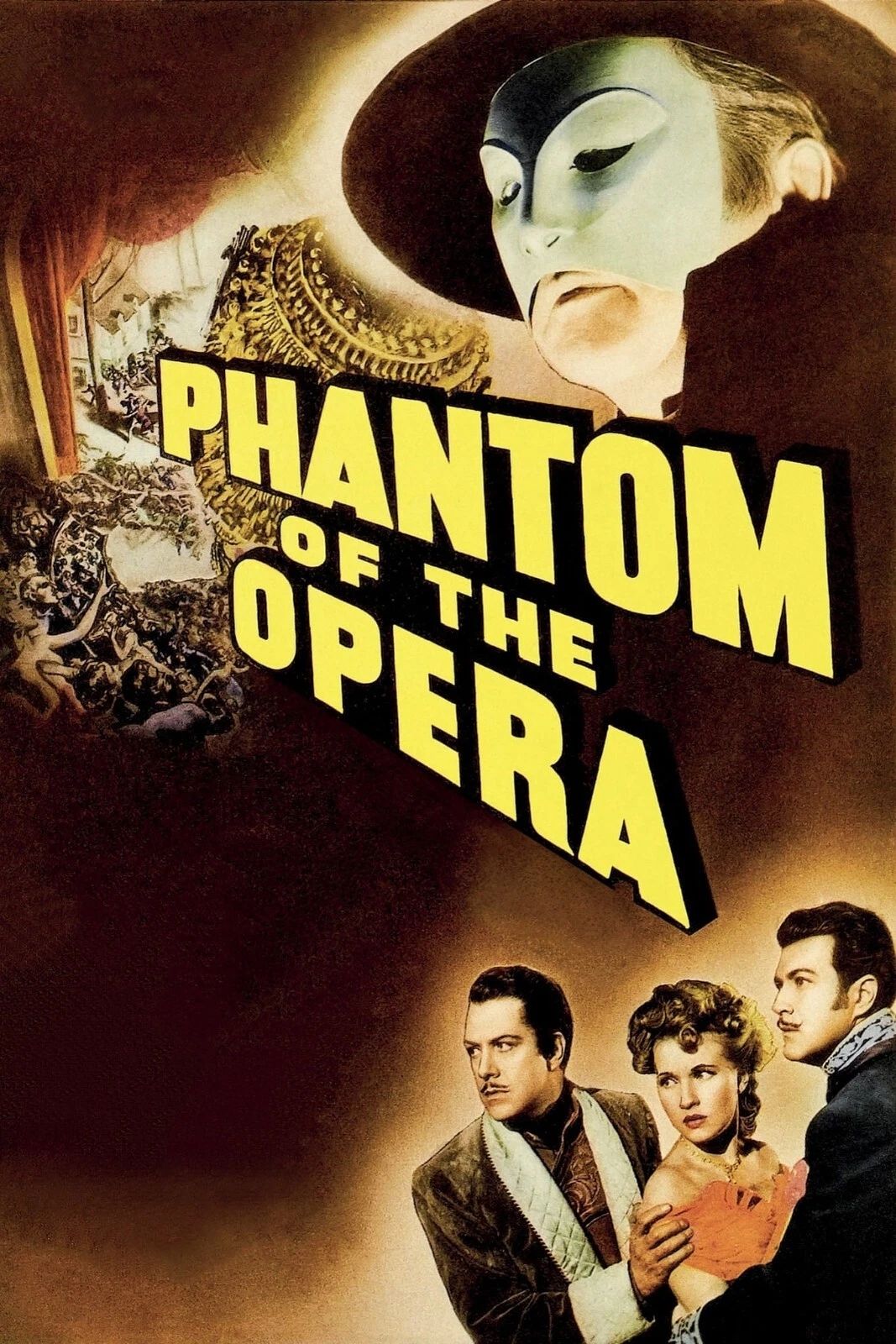 1943 The Phantom Of The Opera Movie Keychain Nelson Eddy Susanna Foster 1