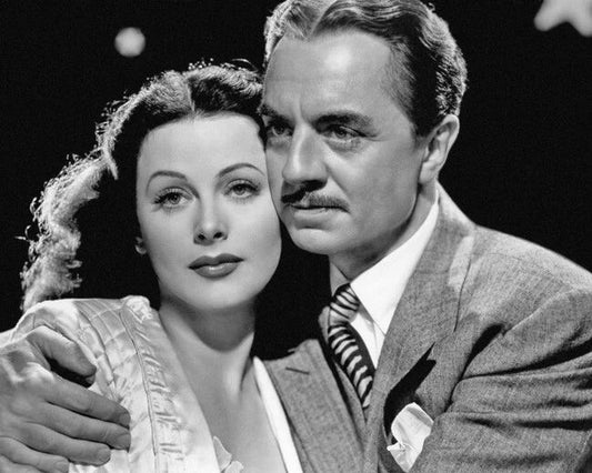 1944 Actors Hedy Lamarr And William Powell Magnet 'The Heavenly Body' Print