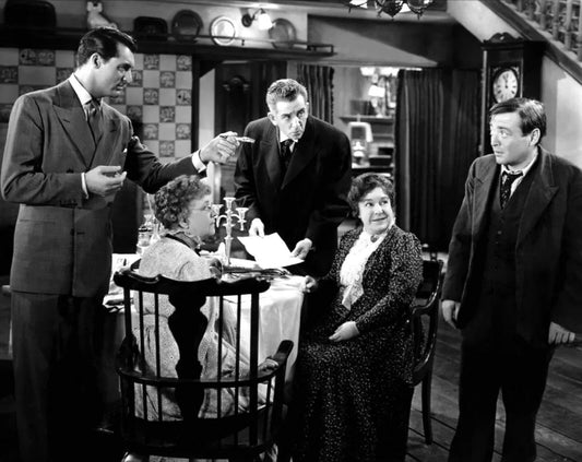 1944 Cary Grant & Peter Loree In Arsenic And Old Lace Retro Photo Picture