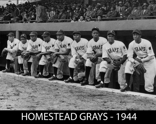 1944 Homestead Grays Team Photo Baseball Picture Negro League