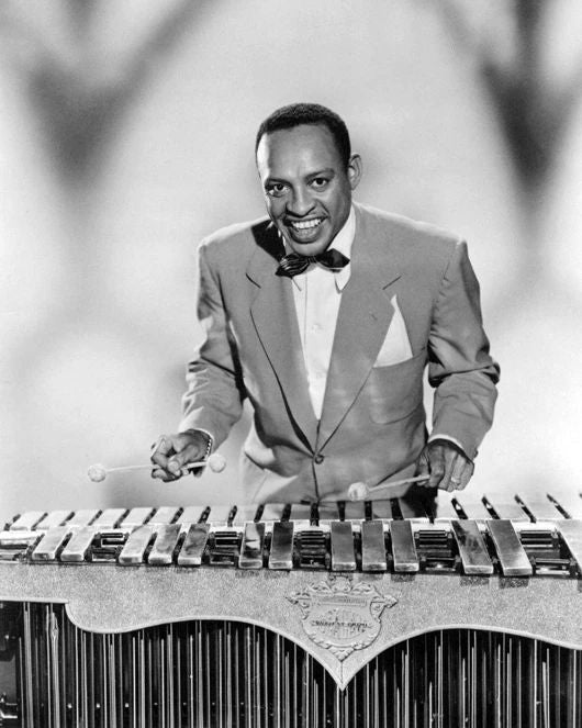 1944 Jazz Bandleader Lionel Hampton Glossy Photo Vibraphonist Poster Print