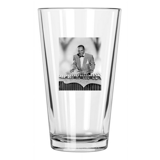 1944 Jazz Bandleader Lionel Hampton Photo Vibraphonist Pint Beer Drinking Glass