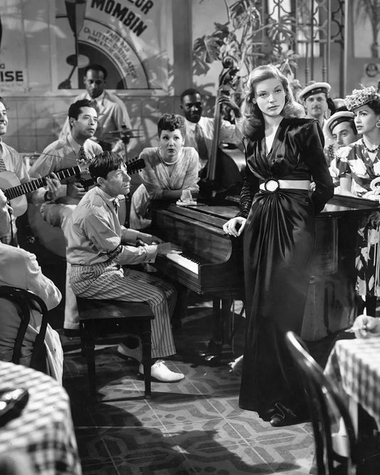 1944 Lauren Bacall Hoagy Carmichael In To Have And Have Not Picture Keychain