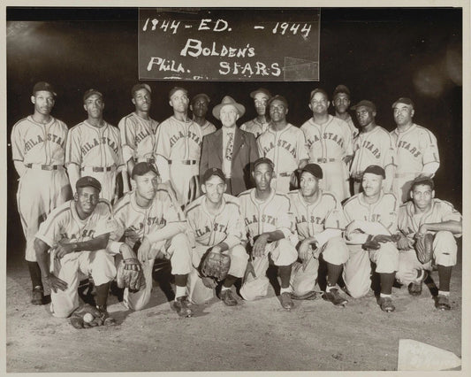 1944 Philadelphia Stars Team Keychain Baseball Picture Negro League