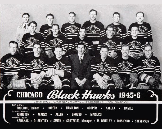 46 Chicago Blackhawks Team Photo Picture Nhl Hockey Black Hawks