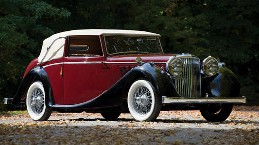 Jaguar Mark Iv Drophead Coupe Hd Art Jigsaw Puzzle