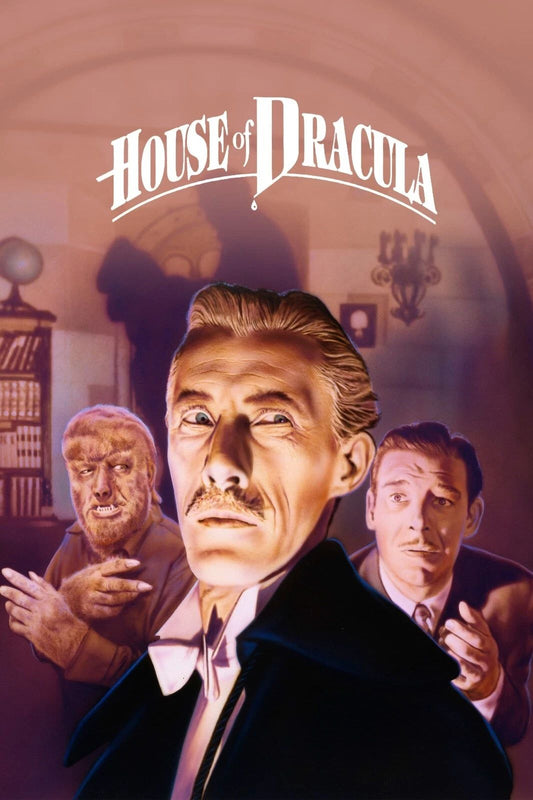 1945 House Of Dracula Movie Magnet John Carradine Transylvania Vampire