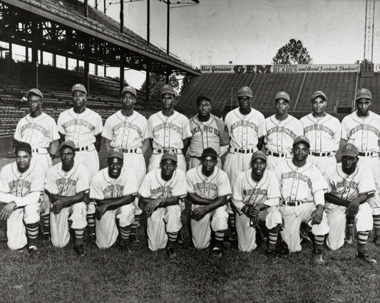 1945 Kansas City Monarchs Kc Team Magnet Baseball Picture Negro League
