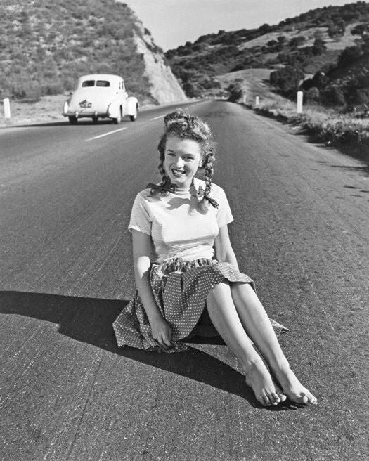 1945 Model Actress Marilyn Monroe Photo Print Celebrity Poster Hollywood