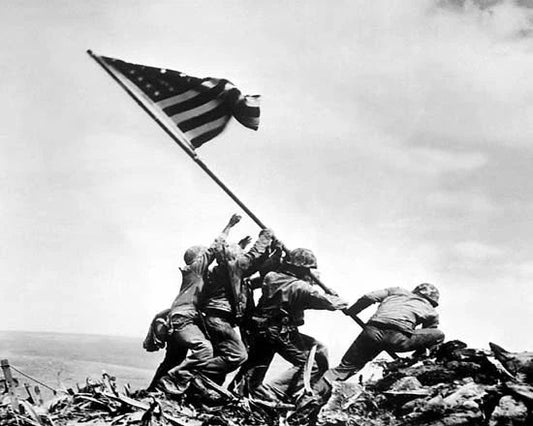 1945 The Battle Of Iwo Jima Glossy Magnet World War Ii Magnet Wwii