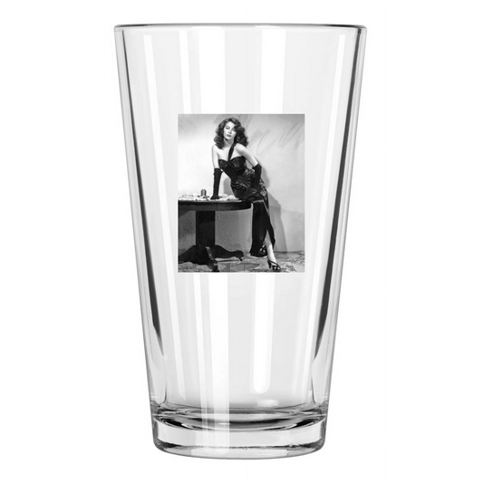 1946 Actress Ava Gardner Photo The Killers Hollywood 1 Pint Beer Drinking Glass