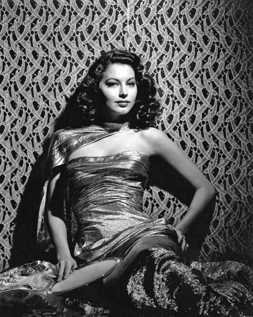 1946 Actress Ava Gardner Glossy Keychain The Killers Print Hollywood Keychain 2
