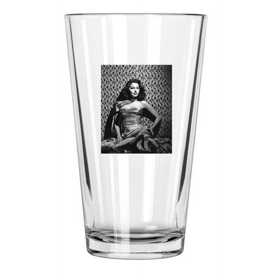 1946 Actress Ava Gardner Photo The Killers Hollywood 2 Pint Beer Drinking Glass