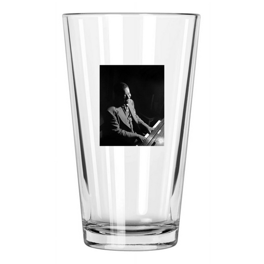 1946 American Jazz Pianist Art Tatum Photo Music Pint Beer Drinking Glass