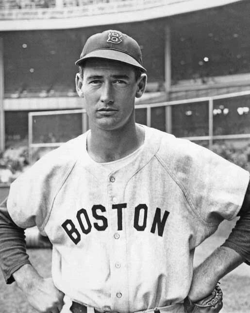 1946 Boston Red Sox Ted Williams Glossy Keychain Baseball Keychain Hof 66
