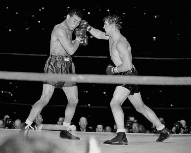 1946 Boxers Joe Louis Vs Billy Conn Photo Heavyweight Title Match Print 2