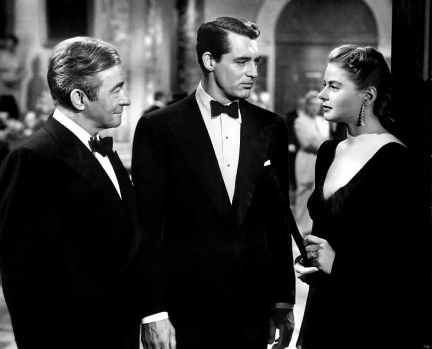 1946 Cary Grant & Ingrid Bergman In Notorious Classic Retro Picture Photo