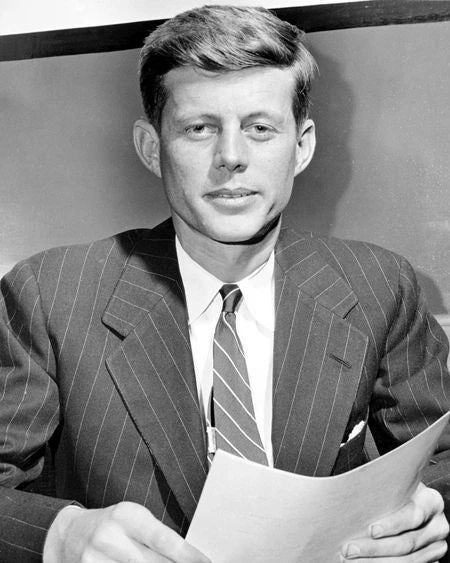 1946 Congressman John F Kennedy Jfk Glossy Photo Historical Print Poster