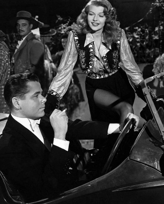 1946 Glenn Ford & Rita Hayworth In Gilda Classic Movie Picture Keychain