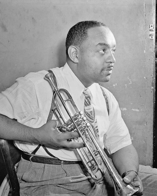 1946 Jazz Trumpeter Benny Carter Glossy Magnet Music Print Portrait