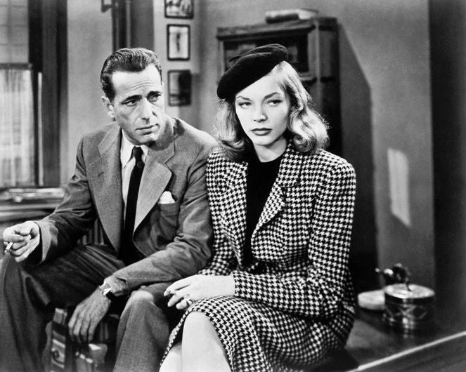 1946 Mystery Film The Big Sleep Glossy Photo Humphrey Bogart Lauren Bacall