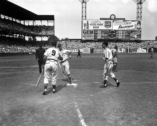 1946 St Louis Cardinals Stan Musial Glossy Magnet At Sportsmans Park Print