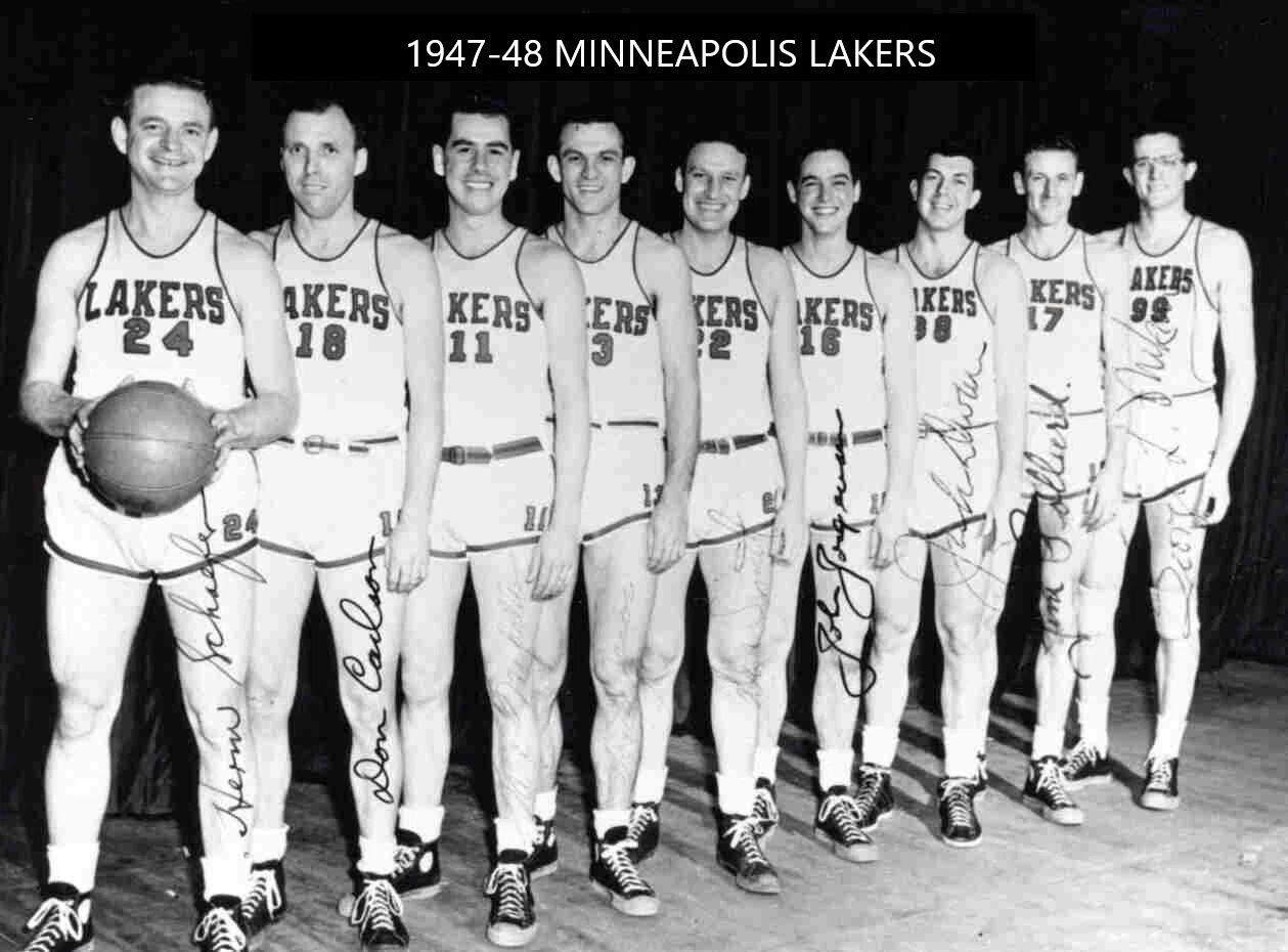48 Minneapolis Lakers Team Keychain Basketball Picture Nba