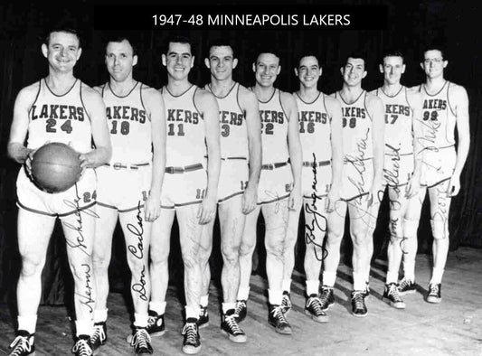 48 Minneapolis Lakers Team Magnet Basketball Picture Nba