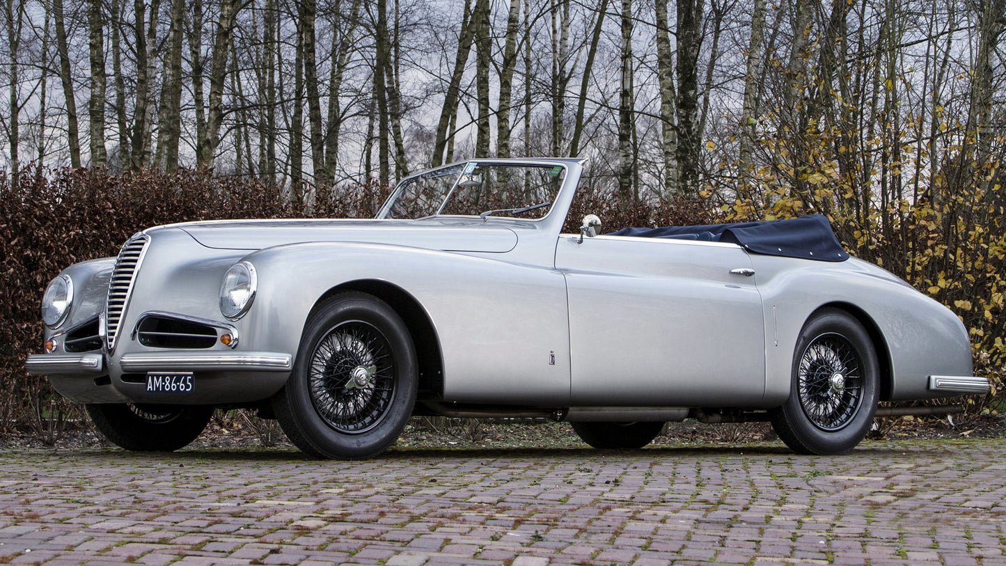 Alfa Romeo 6C Sport Cabriolet By Pininfarina Hd Art Jigsaw Puzzle