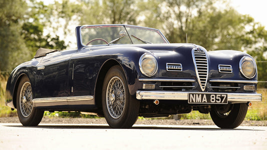 Alfa Romeo 6C Ss Cabriolet By Pininfarina Hd Art Jigsaw Puzzle