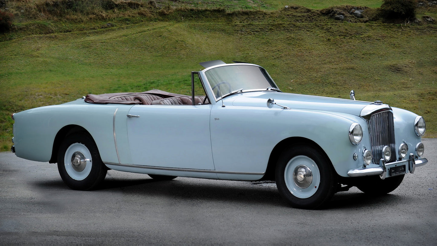 Bentley Mark Vi Cabriolet By Graber Hd Art Jigsaw Puzzle