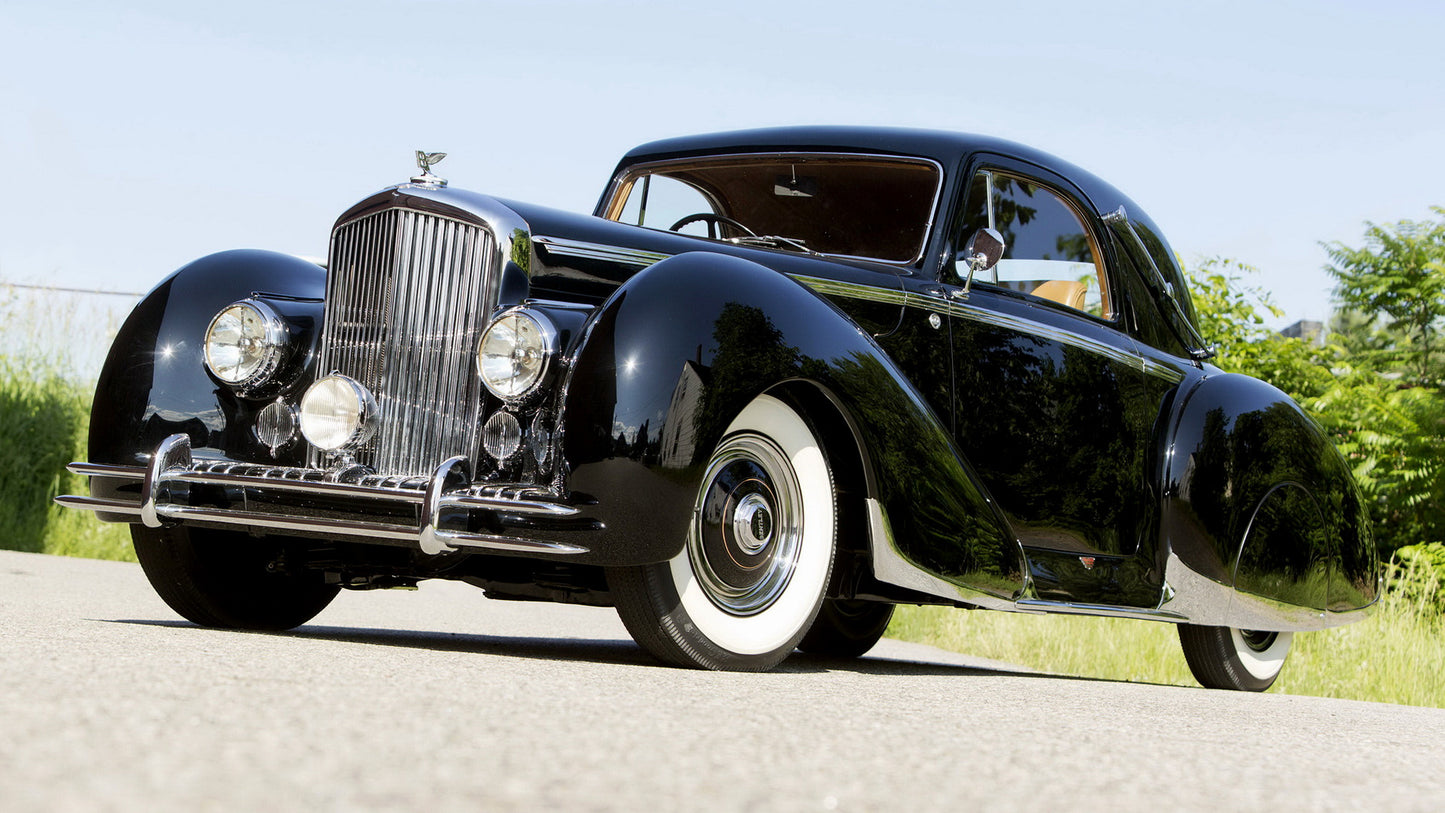 Bentley Mark Vi Fixed Head Coupe By Figoni And Falaschi Hd Art Jigsaw Puzzle