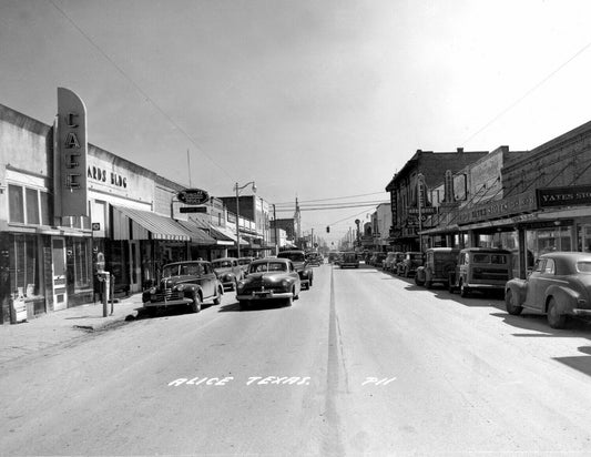 1947 Alice Texas Old Vintage Photo Picture Historic Reprint