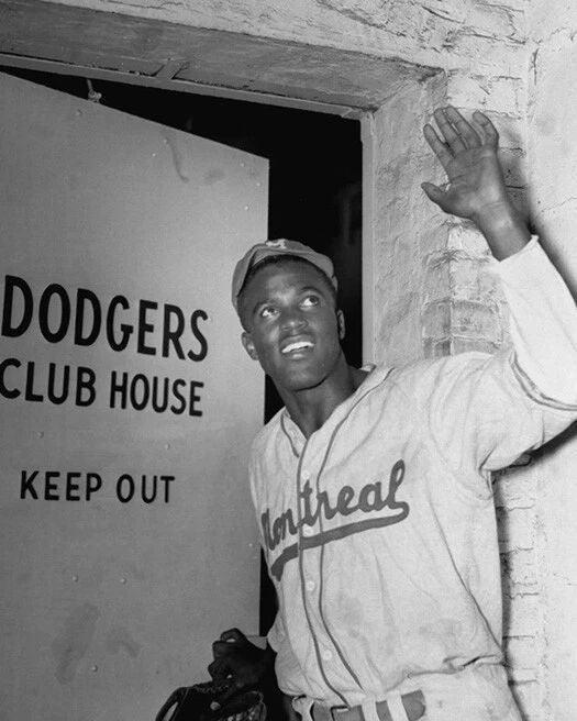 1947 Brooklyn Dodgers Jackie Robinson Keychain Breaking Color Barrier Keychain