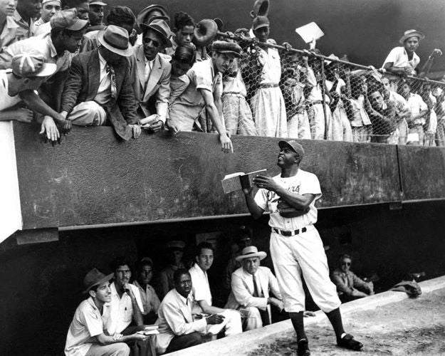 1947 Brooklyn Dodgers Jackie Robinson In Cuba Glossy Magnet Magnet