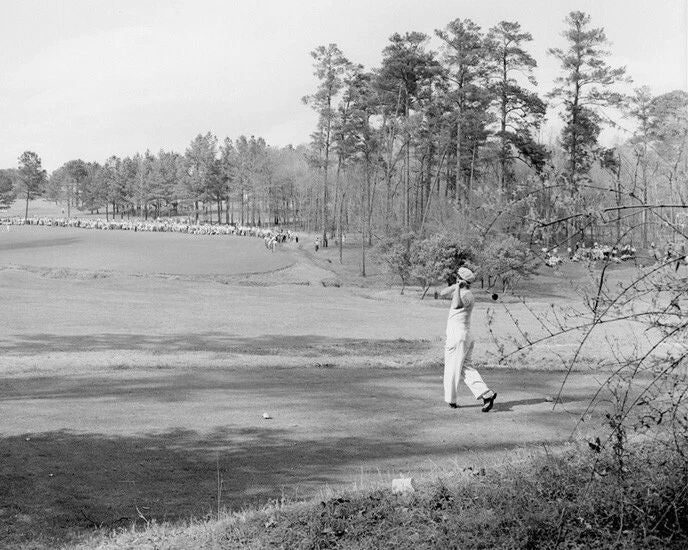 1947 Famous Golfer Jimmy Demaret Glossy Photo 3X Masters Champion Print