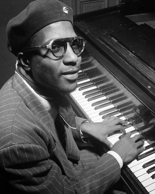 1947 Jazz Artist Thelonious Monk Glossy Magnet Glossy Print Pianist Magnet 1