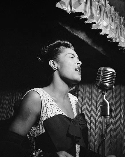 1947 Jazz Singer Billie Holiday Glossy Magnet Songwriter Magnet