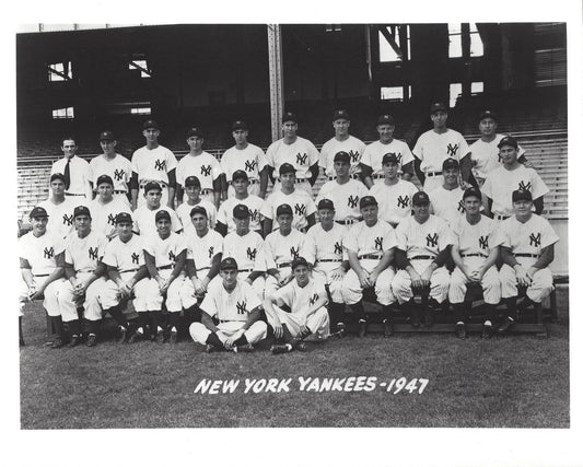 1947 New York Yankees Team Photo Baseball Mlb Picture Ny 300 Piece Jigsaw Puzzle